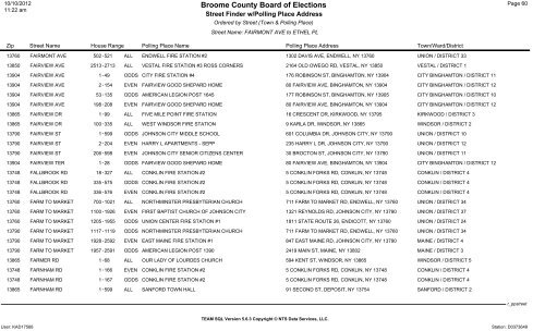 2013 district finder - Broome County