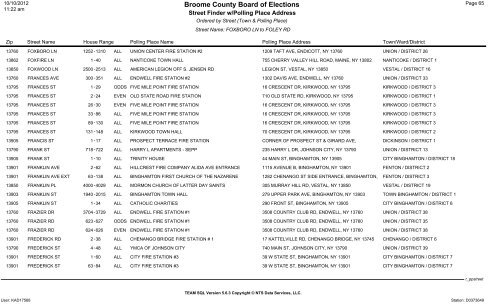 2013 district finder - Broome County