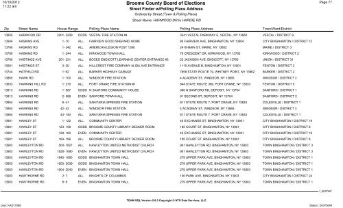 2013 district finder - Broome County