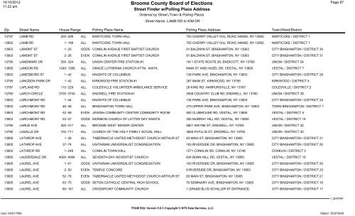 2013 district finder - Broome County