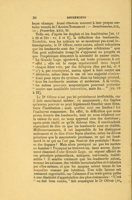 Recherches sur le Rite Ecossais Ancien et Accepté précédé d'un ...