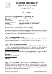 Datei herunterladen (181 KB) - .PDF - Gemeinde Gedersdorf