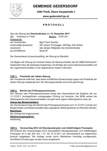 Datei herunterladen (181 KB) - .PDF - Gemeinde Gedersdorf