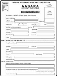 senior citizens registration form - Greater Hyderabad Municipal ...