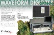 Waveform Digitizer - Optech