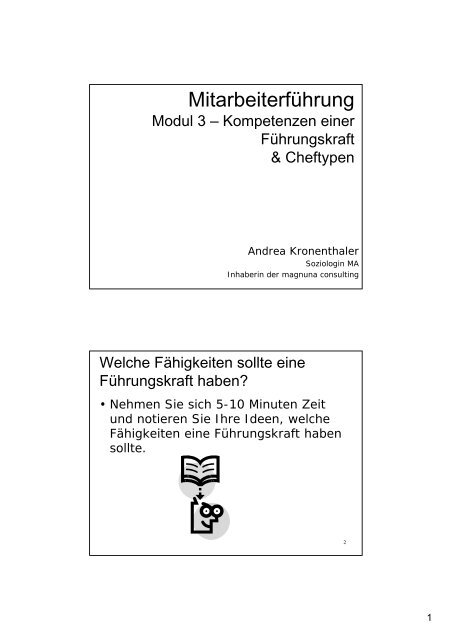 Mitarbeiterführung 3