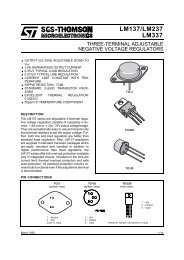LM137/LM237 LM337