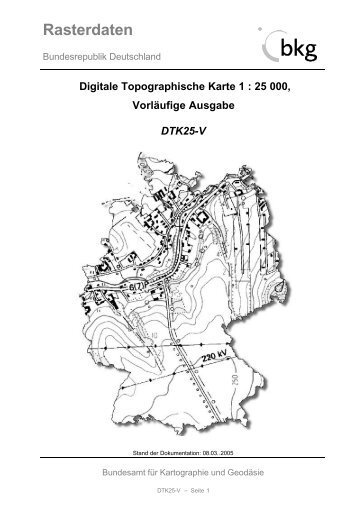 Digitale Topographische Karte 1