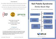 Nail Patella Syndrome - Genetic Alliance UK