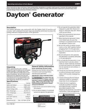 Dayton® Generator - Gemplers