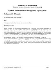 (Singapore) Spring 2007 Assignment 1 (10 marks) - GetACoder