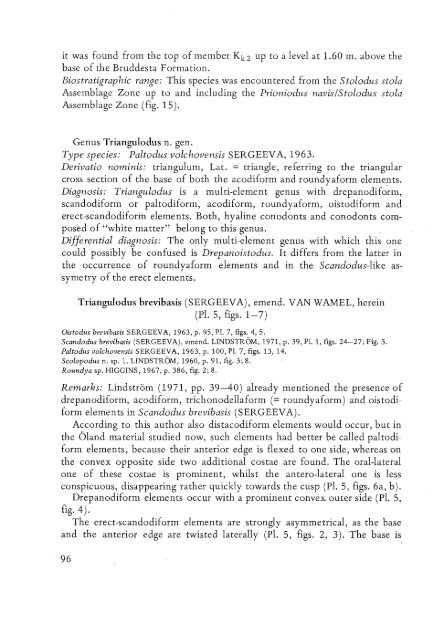 UTRECHT MICROPALEONTOLOGICAL BUllETINS