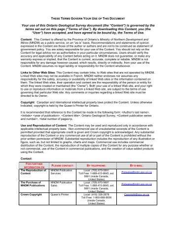 Moose River Basin: geology and mineral potential - Geology Ontario