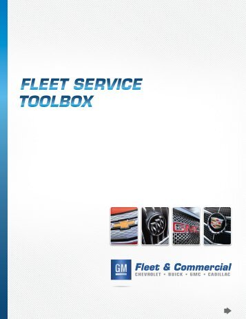 fleet service toolbox - GM Fleet