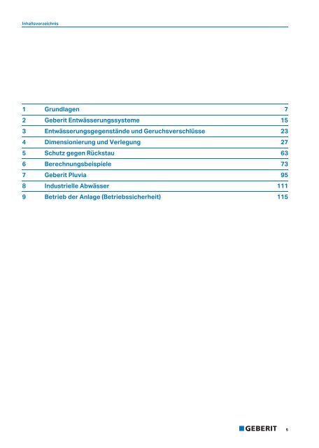 Leitfaden für die Planung, Dimensionierung, Verlegung ... - Geberit