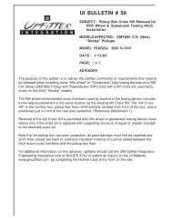 Bulletin 58.p65 - GM UPFITTER