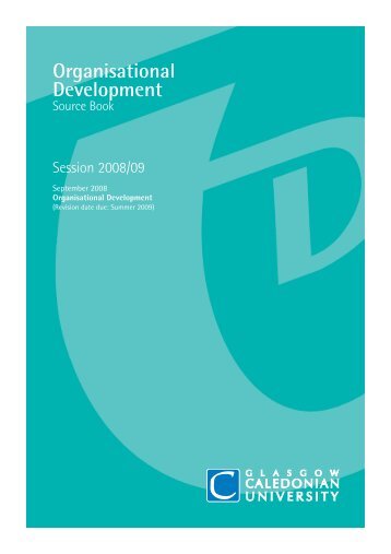 Organisational Development - Glasgow Caledonian University