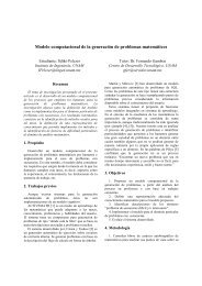 Modelo computacional de la generación de problemas matemáticos