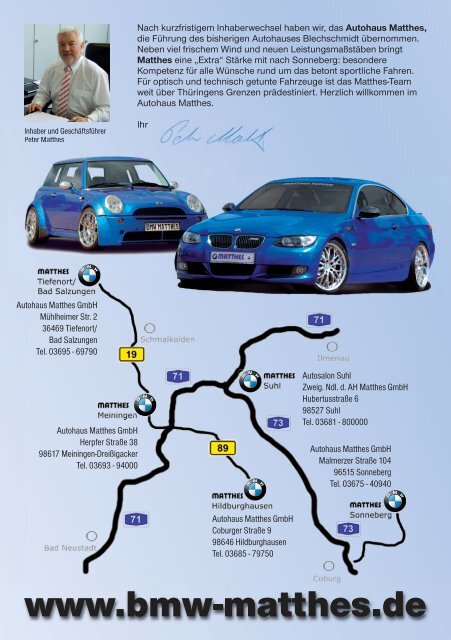 vorteil Zinssatz 2 99 % mtl. R ate ab 149 - BMW & MINI Autohaus ...