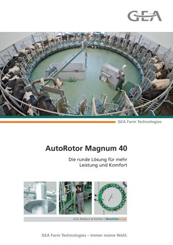 AutoRotor Magnum 40 - GEA Farm Technologies