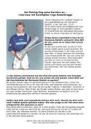 Kreisliga A Ost, 30 - Sportfreunde Germania Datteln 2002 eV
