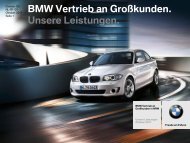 BMW Vertrieb an Großkunden. Unsere ... - BMW Niederlassung Bonn