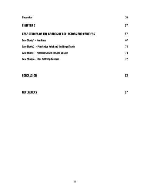 Rob Small's Masters Thesis: Uptake and the success of insect ...