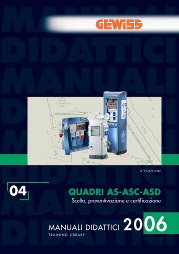 QUADRI AS-ASC-ASD - Gewiss