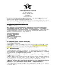 IATA Dangerous Goods Regulations 51st Edition (English ... - nifty