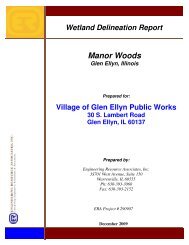 Manor Woods - The Village of Glen Ellyn
