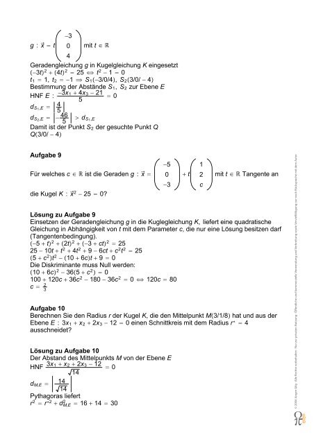 Weiterführendes zur Vektorrechnung.pdf - gilligan-online