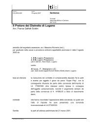 Il Pretore del Distretto di Lugano - Global Sales Law Project