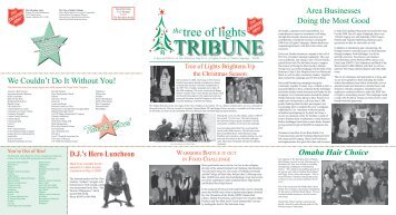 For the 2008 Tree of Lights Campaign, there - Salvation Army