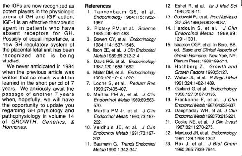 an update: growth hormone physiology and ... - GGH Journal