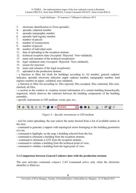 E-Terra – the implementation stages of the new cadastral system in ...