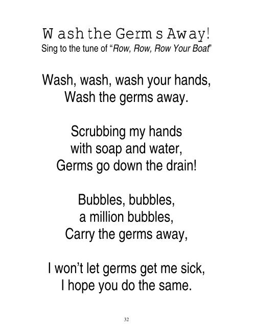 Wash the Germs Away - Girl Scouts Heart Of Central California