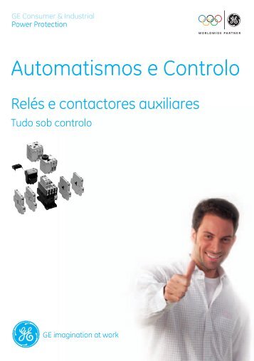 Relés e contactores auxiliares - G E Power Controls