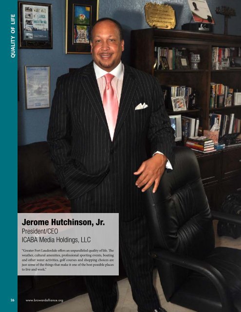 Jerome Hutchinson, Jr. - Broward Alliance