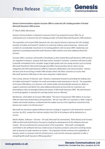 press release microsoft