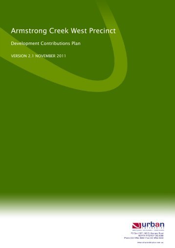 ACW-Development-Contributions-Plan - City of Greater Geelong