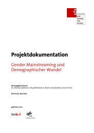 Projektdokumentation - Sozialforschungsstelle Dortmund