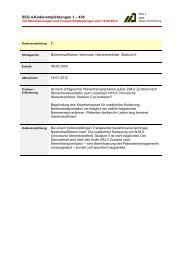 DRG-Kodierempfehlungen (MDK) - Stand 19.04.2012
