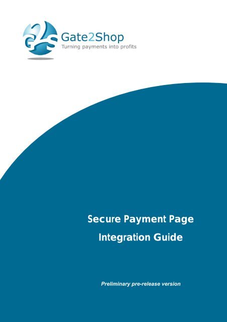 G2S - Secure Payment Page API.pdf - GetACoder