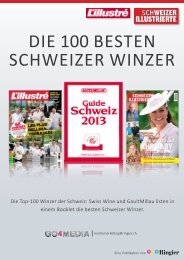 Die 100 besten Winzer der Schweiz - Go4Media