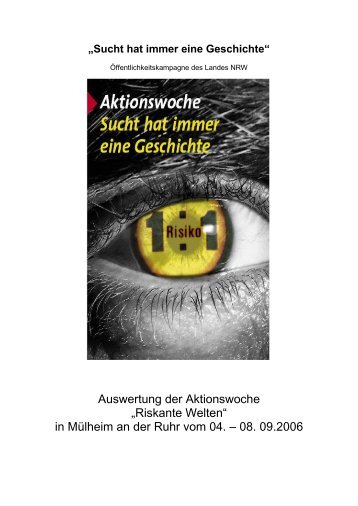 Auswertung der Aktionswoche 2006 in Mülheim an der Ruhr
