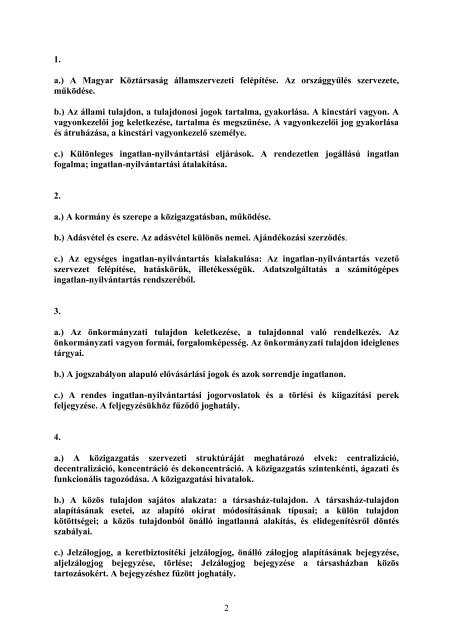 záróvizsga kérdések