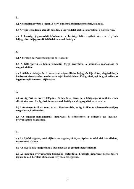 záróvizsga kérdések