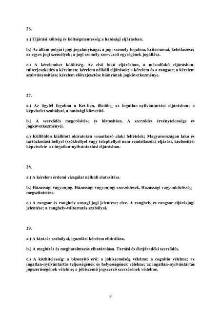 záróvizsga kérdések