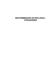 BESTEMMINGSPLAN WOLVEGA - STRUIKHEIDE - GISnet