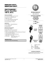 MBR30H100CT, MBRF30H100CT SWITCHMODE? Power Rectifier ...